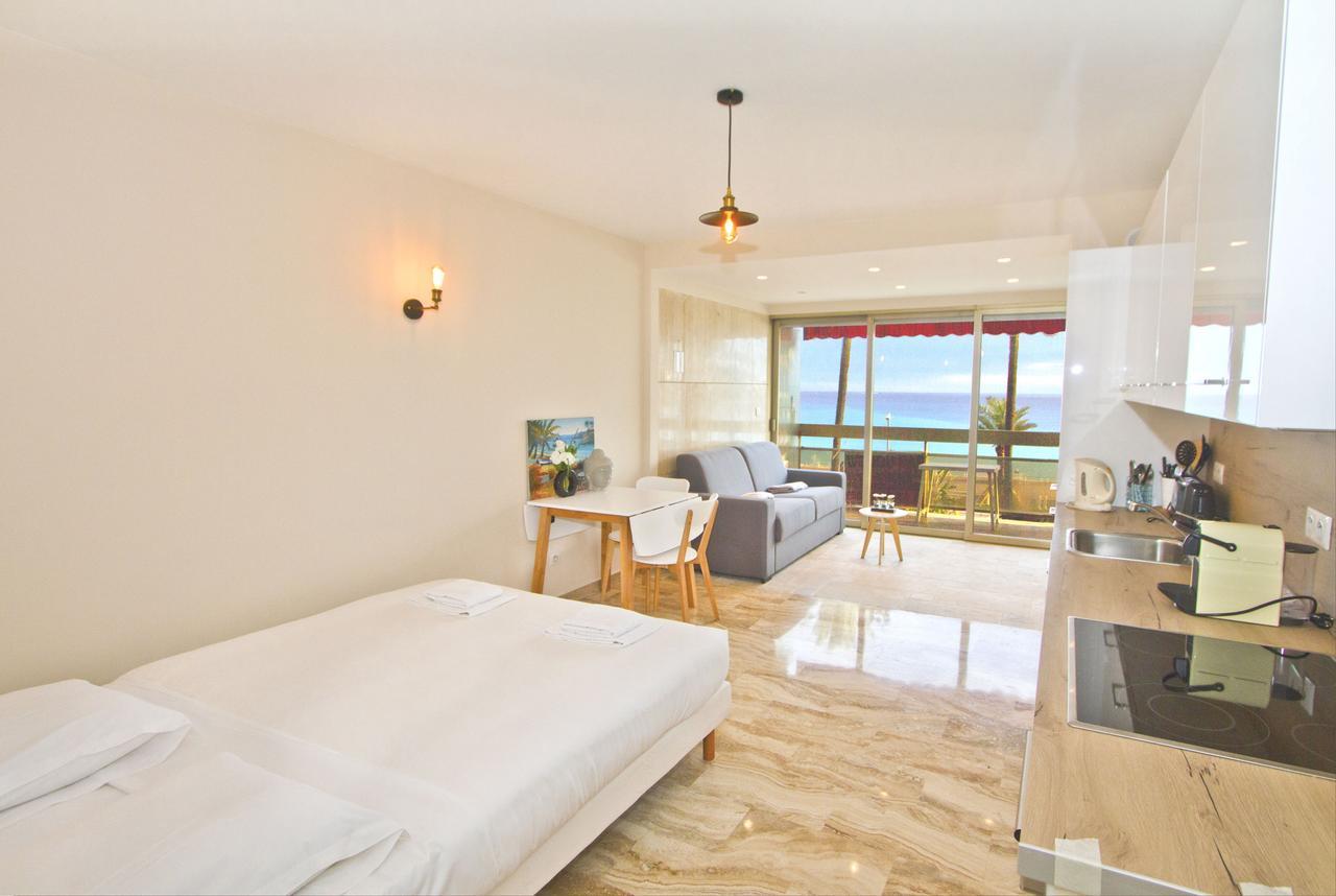 Promenade Holiday - Cosy Sea Front Studio 尼斯 外观 照片